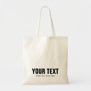 Bolsas tipo Tote de presupuesto personalizadas con