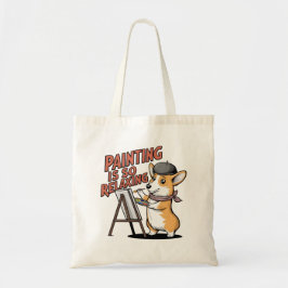 Bolsas Totales de Artista Corgi, Pintar Es Tan Rel
