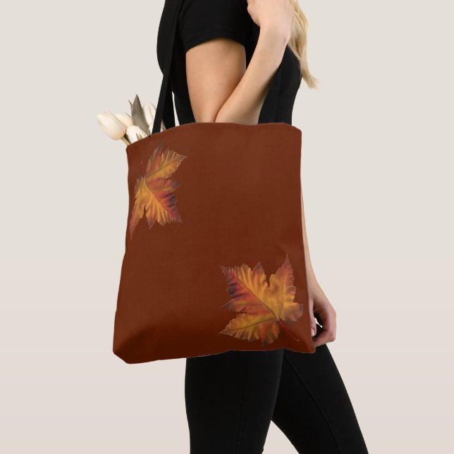 Bolsas Tote de Canadá Bolsas de Recuerdo Hoja de A (Detalle)