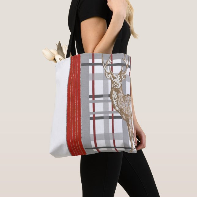 Bolsas Tote Navidad Alegre para Mujeres (Detalle)