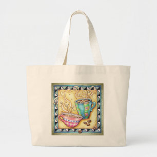 BOLSAS TOTE Y DE COMESTIBLES - COOL BEANS! ARTE DE