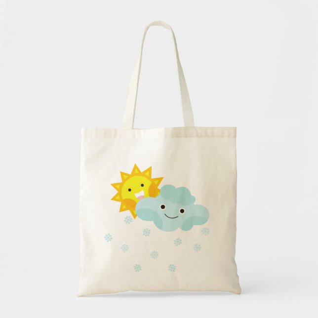 Bolsas Totte de Diseño de Sol Adorable para el Cli (Frente)