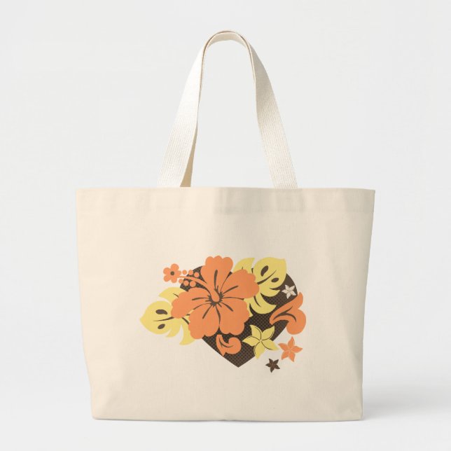 Bolsas Tropical Honolua Hibiscus (Frente)