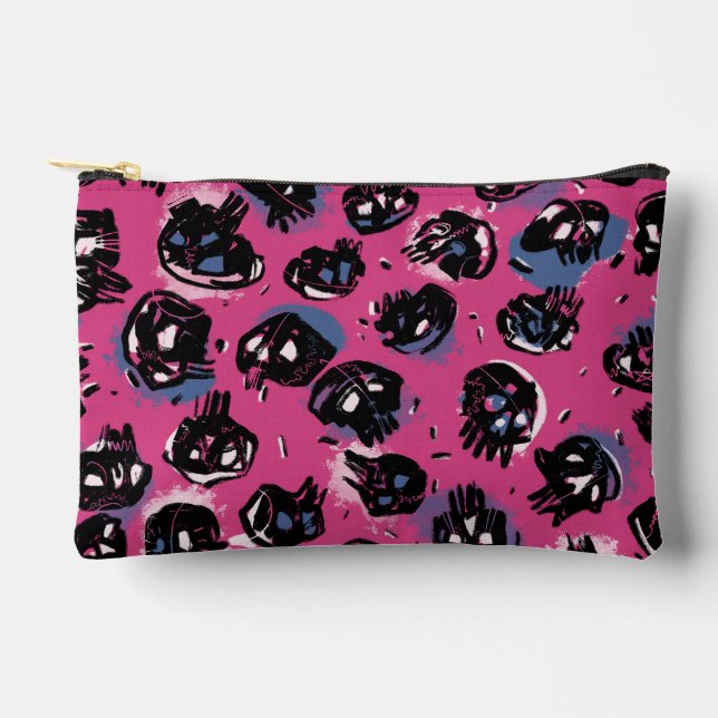 Bolsas y carteras de accesorios para emo rosado (Anverso)