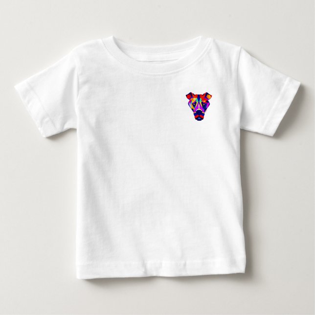 bolsillo de camiseta blanca para bebé de Alexander (Anverso)