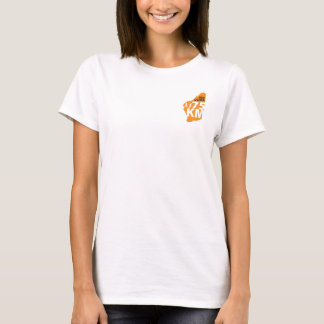 Bolsillo de camisetas de micro-fibra para damas Ke