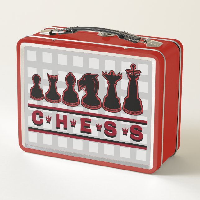 Bolsillo Metalizado Portable Chess Board 2.0 (Reverso)