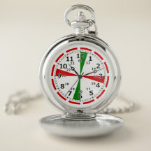Señal de alarma de reloj de la sala de radio