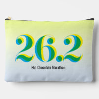26.2 Maratón con negrita Texto amarillo azul