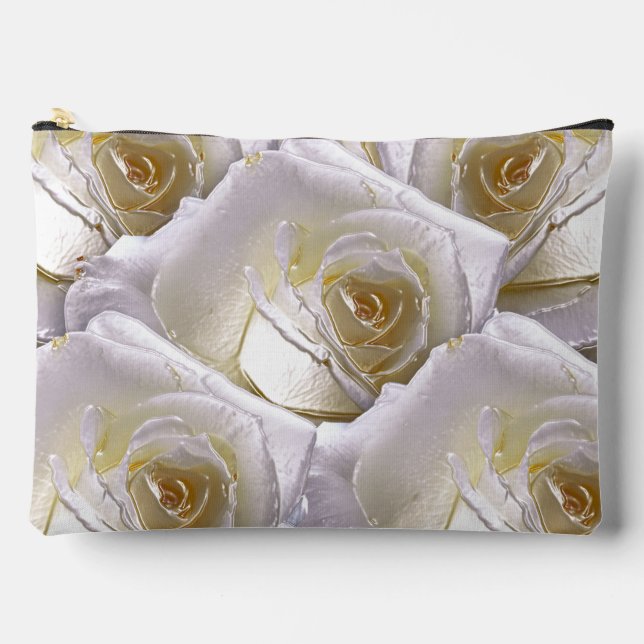 Bolsito Accesorio Grande 3d rendering White Rose (Anverso)