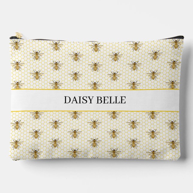 Bolsito Accesorio Grande A little Honey Is On The Way Baby Shower (Anverso)