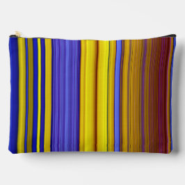 Bolsito Accesorio Grande Abstract Stripes Design 1