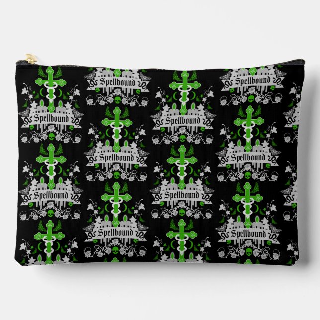 Bolsito Accesorio Grande Accesorios de moda para postPunk gótico (Anverso)