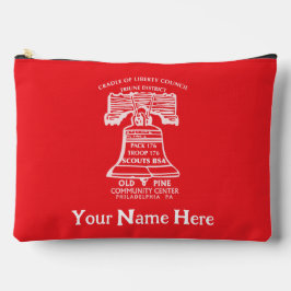 Bolsito Accesorio Grande Accessory Pouch Large - Red (Personalized)