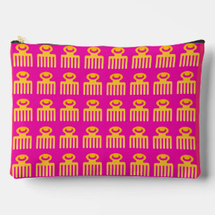 Bolsito Accesorio Grande Adinkra africana