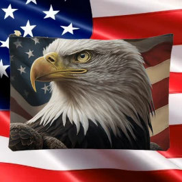 Bolsito Accesorio Grande Águila y bandera estadounidense