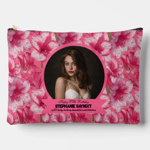 Bolsito Accesorio Grande Amaryllis Inspirado Cumpleaños Feliz Femenino