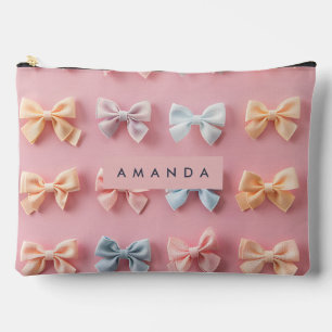 Bolsito Accesorio Grande Amuleto Personalizado de Lazo Pastel Adorable