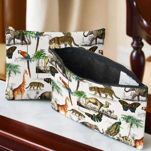 Bolsito Accesorio Grande Animales Vintage Por D'Orbigny