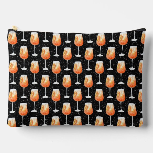 Bolsito Accesorio Grande Aperol Spritz Pattern (Anverso)