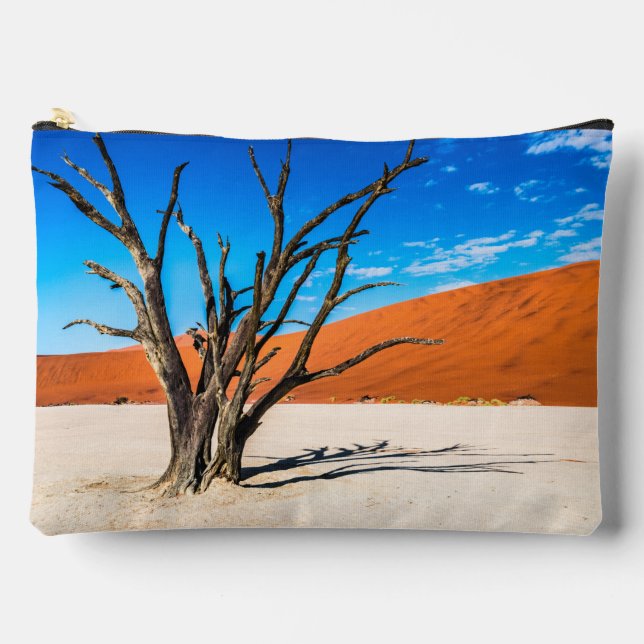 Bolsito Accesorio Grande Árbol muerto en Deadvlei, Namibia (Anverso)