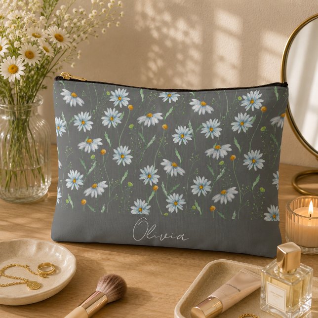 Bolsito Accesorio Grande Arcoíris floral boho (Subido por el creador)