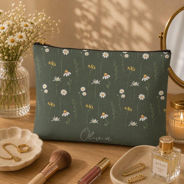 Bolsito Accesorio Grande Arcoíris floral boho (Subido por el creador)
