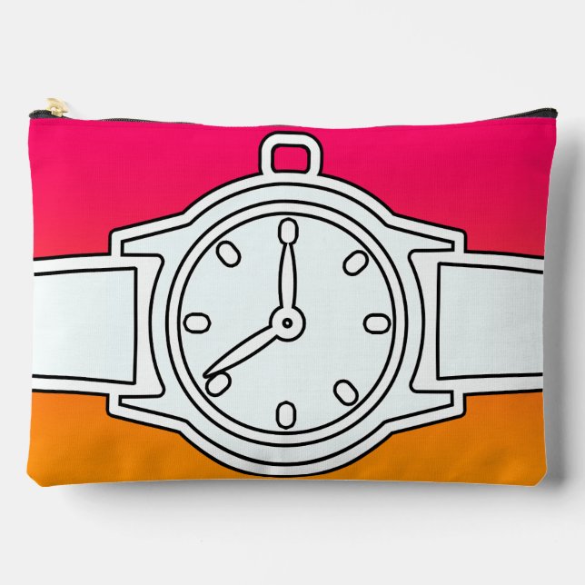 Bolsito Accesorio Grande Arcoiris para reloj de pulsera (Anverso)