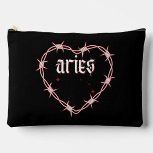 Bolsito Accesorio Grande Aries Constellation Gothic Edgy Celestial Cumpleañ