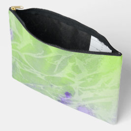 Bolsito Accesorio Grande Armonía Suave Verde y Lavanda