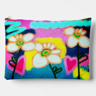 Bolsito Accesorio Grande Arte abstracto de Pretty Posies