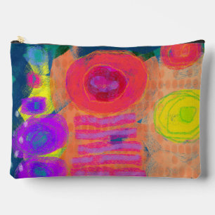 Bolsito Accesorio Grande Arte abstracto único para llevar