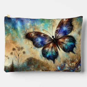 Bolsito Accesorio Grande Arte de fantasía de mariposa cósmica