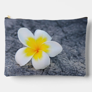 Bolsito Accesorio Grande Arte de Frangipani Tropical Rosa