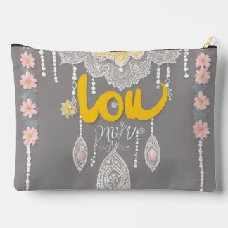 Bolsito Accesorio Grande Arte de IA Sunny Gray Lace