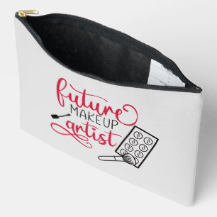 Bolsito Accesorio Grande Arte de palabras de artista de maquillaje futuro