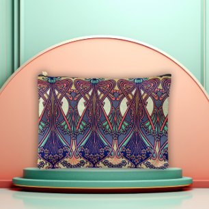 Bolsito Accesorio Grande Arte Floral Clásico Modernista
