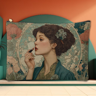 Bolsito Accesorio Grande Arte Nouveau Flor Eterna