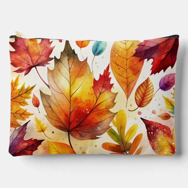 Bolsito Accesorio Grande Autumn Leaves (Anverso)
