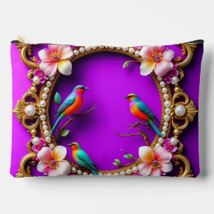 Bolsito Accesorio Grande Aves Vibrantes Posadas