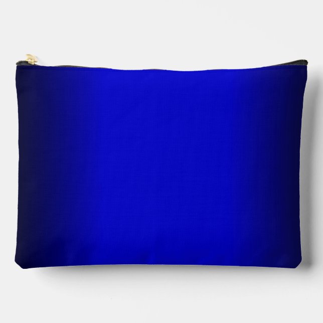 Bolsito Accesorio Grande Azul eléctrico sólido (Anverso)