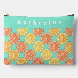 Bolsito Accesorio Grande Azul naranja