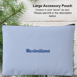 Bolsito Accesorio Grande Azul - Papel accesorio grande sólido