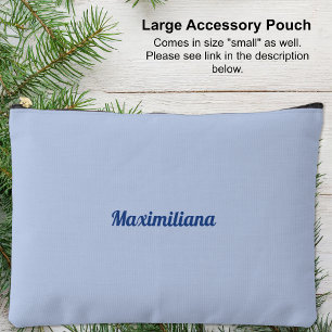 Bolsito Accesorio Grande Azul - Papel accesorio grande sólido