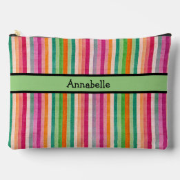 Bolsito Accesorio Grande Banda vibrante roja y verde