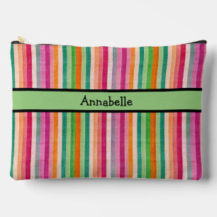 Bolsito Accesorio Grande Banda vibrante roja y verde