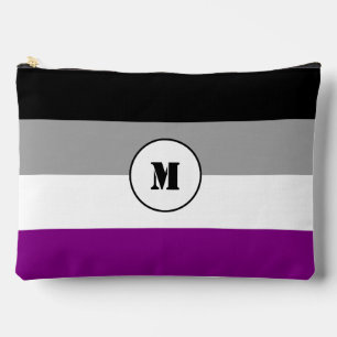 Bolsito Accesorio Grande Bandera de asexualidad personalizada
