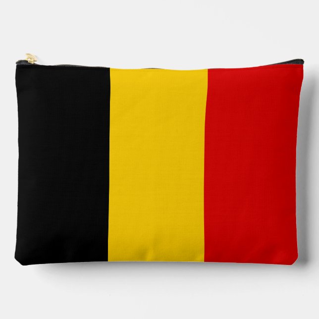 Bolsito Accesorio Grande Bandera de Bélgica (Anverso)