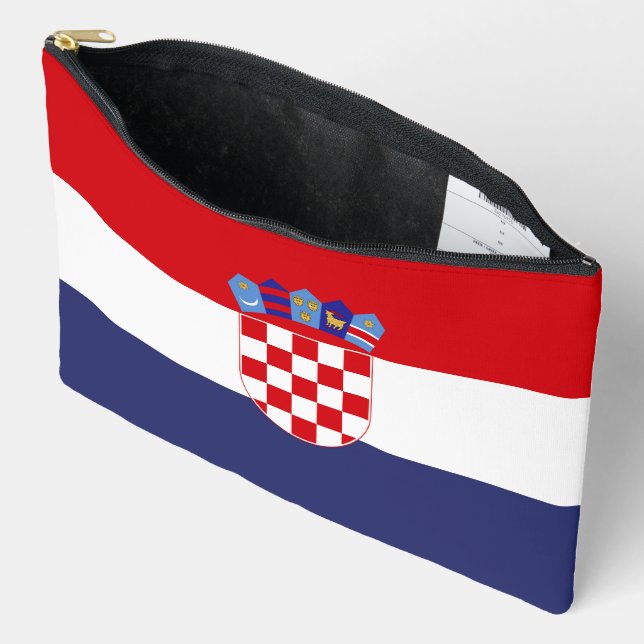 Bolsito Accesorio Grande Bandera de Croacia (Abierto)