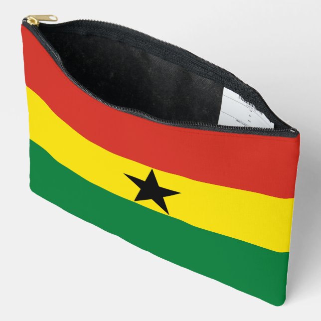 Bolsito Accesorio Grande Bandera de Ghana (Abierto)